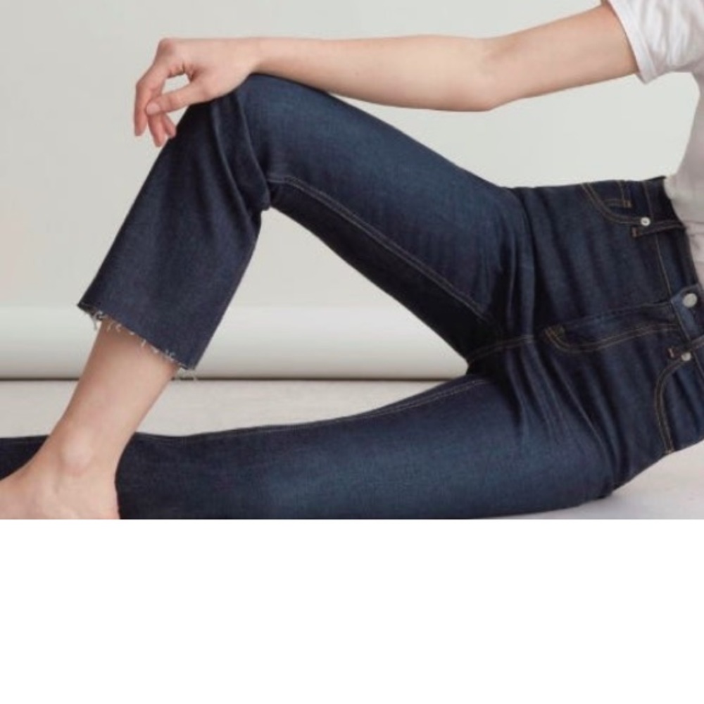 Everlane Kick Crop Flare Jeans
